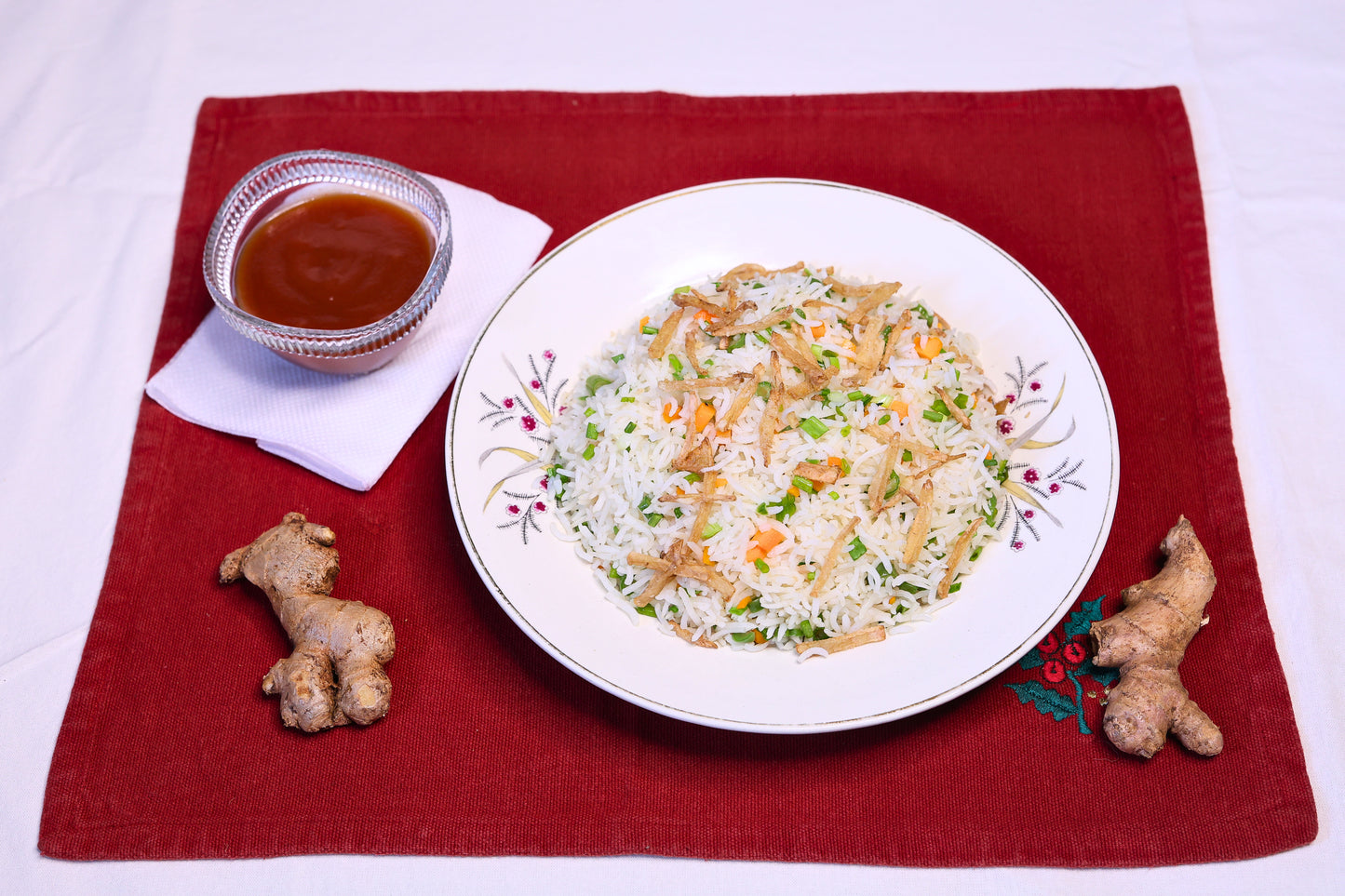 Veg Ginger Fried Rice - The Canton Restaurant